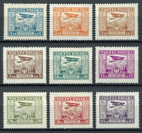 Fi. 216-224 Wydanie na przesyłki lotnicze