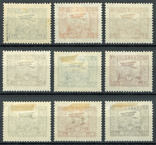 Fi. 216-224 Wydanie na przesyłki lotnicze - tył
