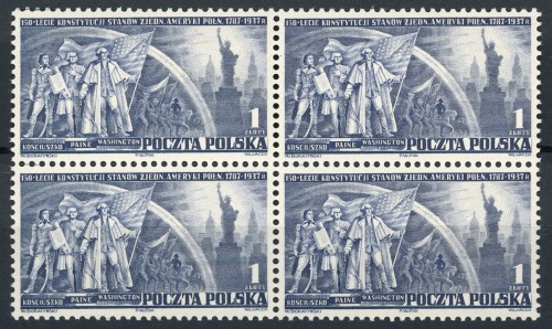 Fi. 305 150. Rocznica uchwalenia konstytucji Stanów Zjednoczonych