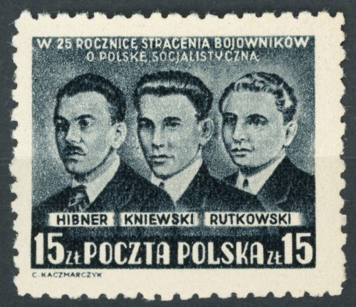 Fi. 528 Rocznica stracenia Hibnera, Kniewskiego i Rutkowskiego
