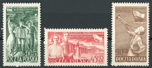 Fi. 619-621 Zlot Młodych Przodowników Pracy