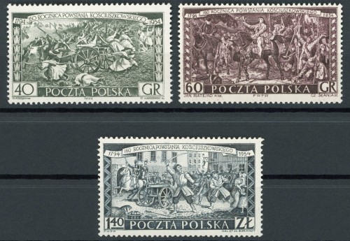 Fi. 740-742 160. Rocznica Powstania Kościuszkowskiego