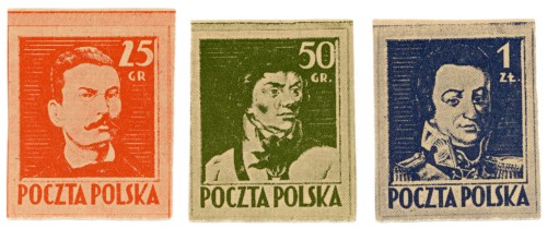 Nowodruki znaczków Wodzowie