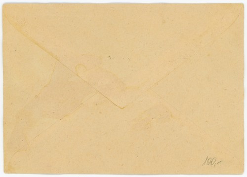 Koperta FDC Fi. 632-634 Święto lotnictwa - tył