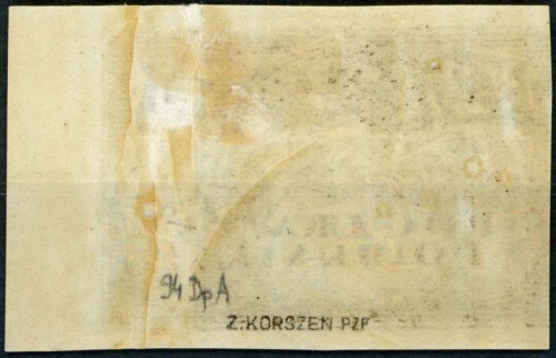 Fi. 94DpA Wydanie w walucie markowej różne rysunki - tył