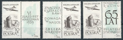Fi. 956 65-lecie polskiego ruchu filatelistycznego