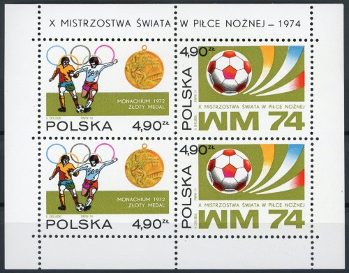 Blok 93 X Mistrzostwa Świata w piłce nożnej