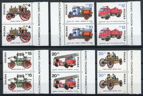 Fi. 2813-2818 Rozwój pojazdów pożarniczych