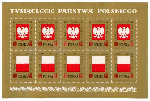 Arkusik sprzedażny Fi. 1541-1542 Tysiąclecie Państwa Polskiego