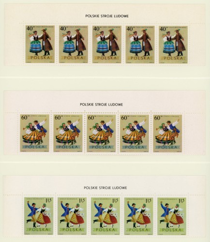 Fi. 1804-1806 Polskie stroje ludowe
