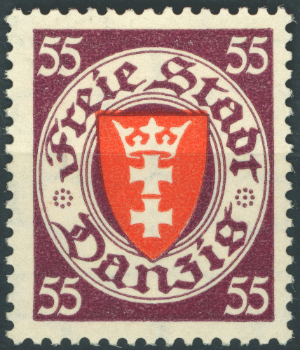 Fi. WMG 265 Wydanie obiegowe Herb Gdańska w owalu