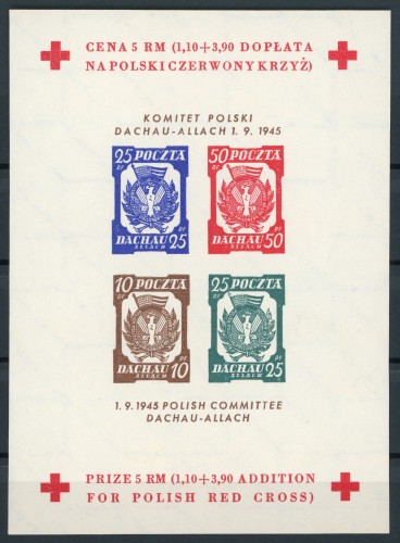 Blok 1A Dachau-Allach z dopłatą na PCK