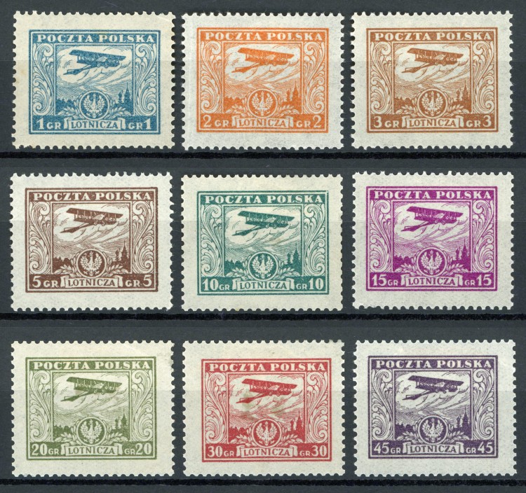 Fi. 216-224 Wydanie na przesyłki lotnicze