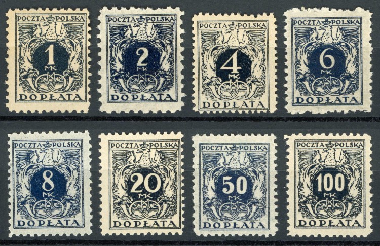 Fi. D37-44 Wydanie obiegowe orzeł z tarczą