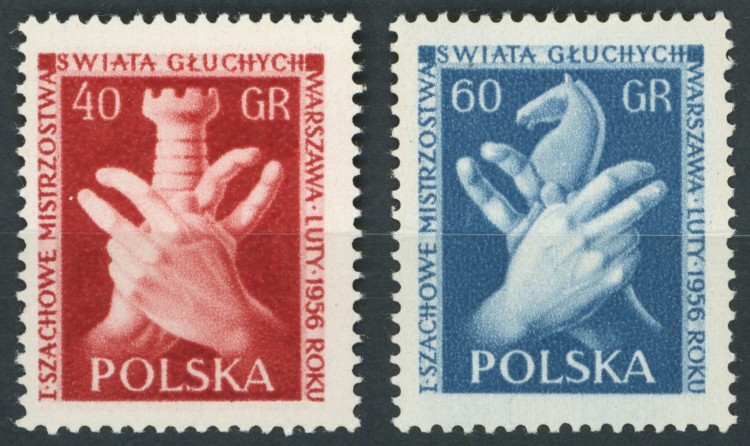 Fi. 810-811 I Szachowe Mistrzostwa Głuchych
