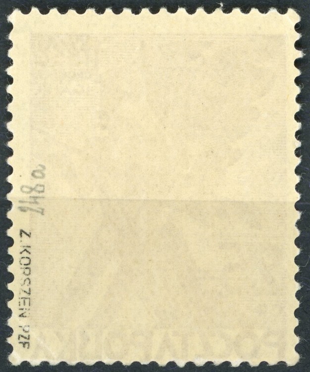 Fi. 248a jasnoczerwonobrązowy 100. Rocznica Powstania Listopadowego - tył