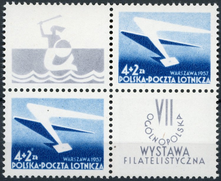 Fi. 859v VII Ogólnopolska Wystawa Filatelistyczna w Warszawie