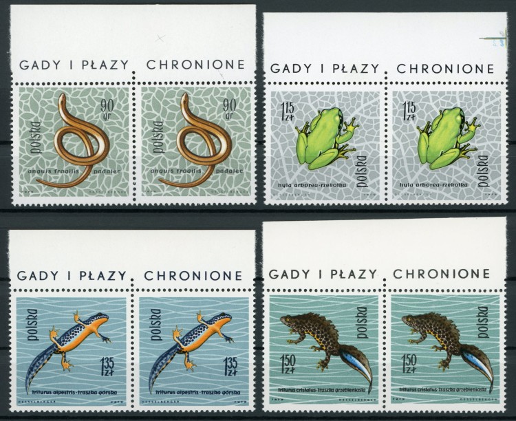Fi. 1249-1252 Gady i płazy