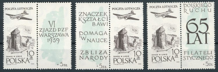Fi. 956 65-lecie polskiego ruchu filatelistycznego