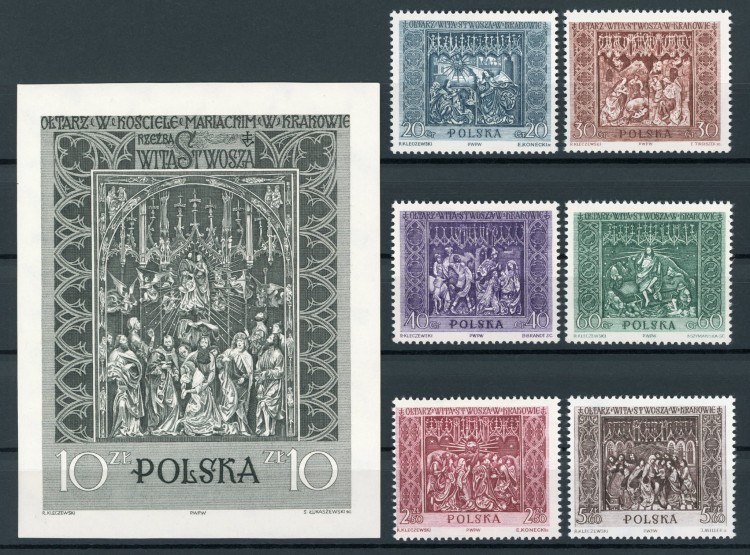 Fi. 1035-1041 Ołtarz Wita Stwosza
