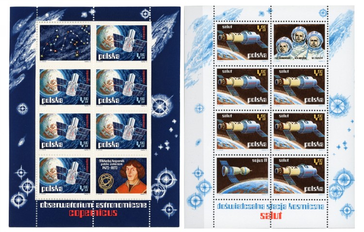 Arkusiki Fi. 2108-2109 Badanie kosmosu Salut Copernicus