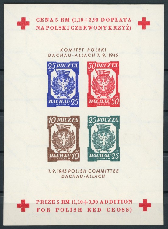 Blok 1A Dachau-Allach z dopłatą na PCK
