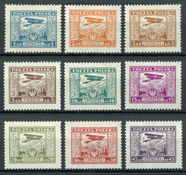 Fi. 216-224 Wydanie na przesyłki lotnicze