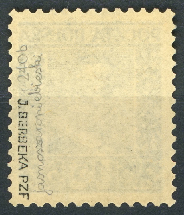 Fi. 240b jasnoszaroniebieski Uczczenie pamięci H. Sienkiewicza - tył