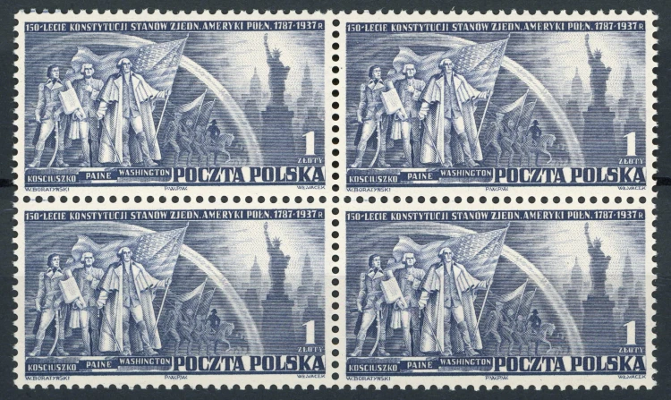 Fi. 305 150. Rocznica uchwalenia konstytucji Stanów Zjednoczonych