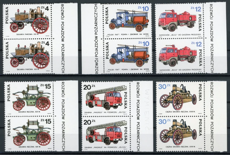 Fi. 2813-2818 Rozwój pojazdów pożarniczych